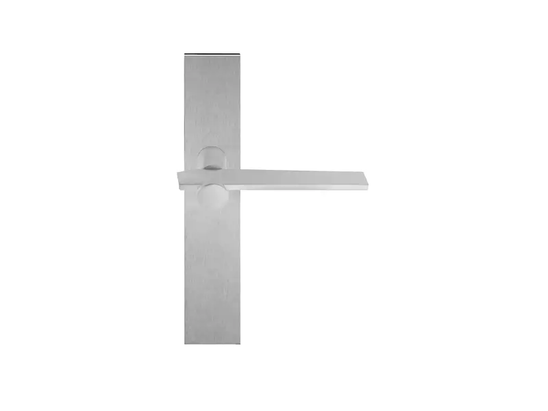 Deurkruk RVS Bertram Beerbaum Tense op blind deurschild BB100P236SFC